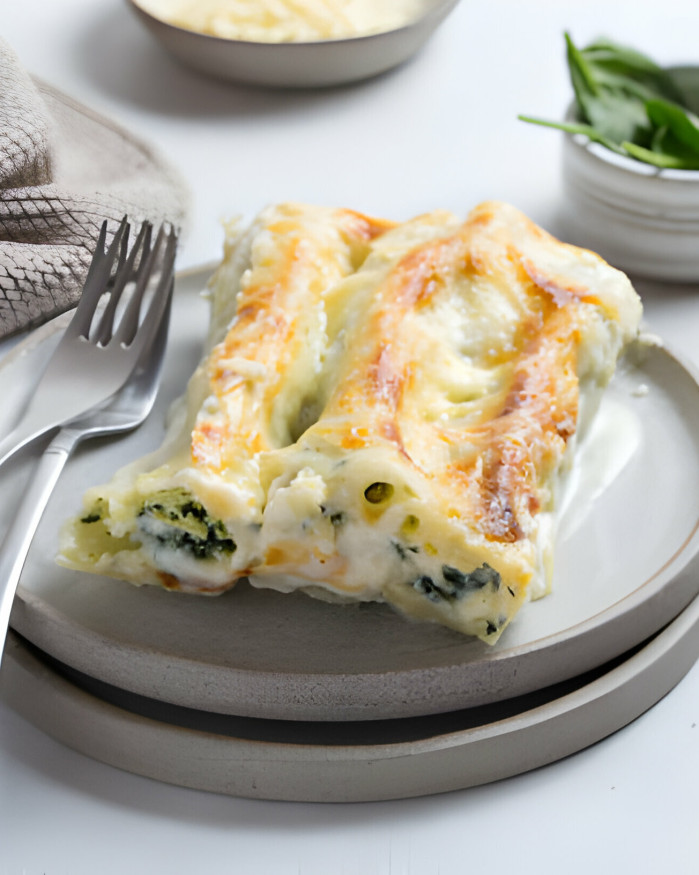 Cannelloni Saumon Poireaux