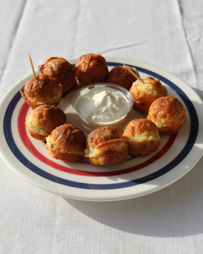 LES JEAN-PINCE BALLS (10 pièces) - Mini cakes au crabe