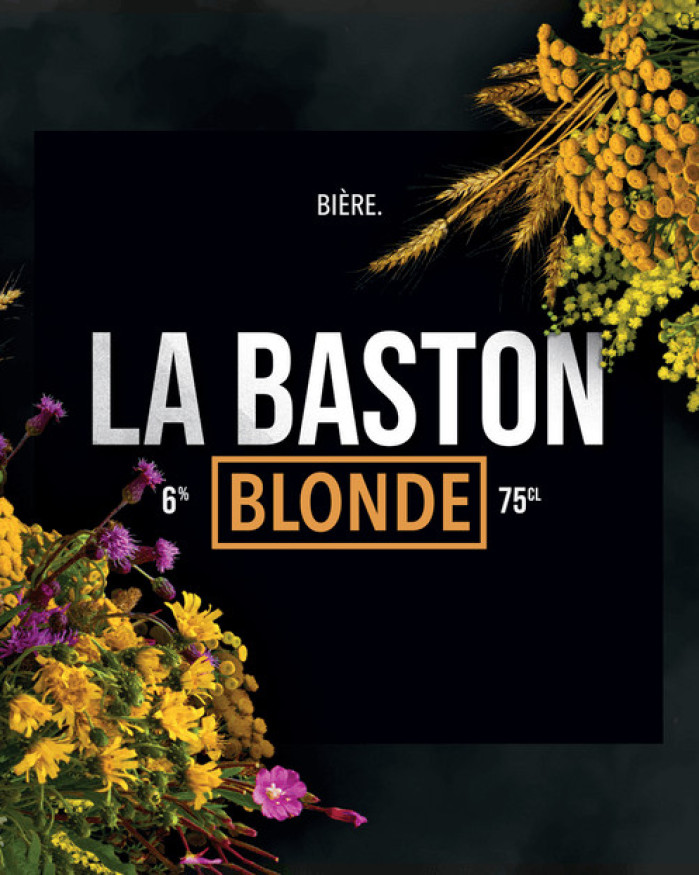 Bière blonde - BASTON - 33cl