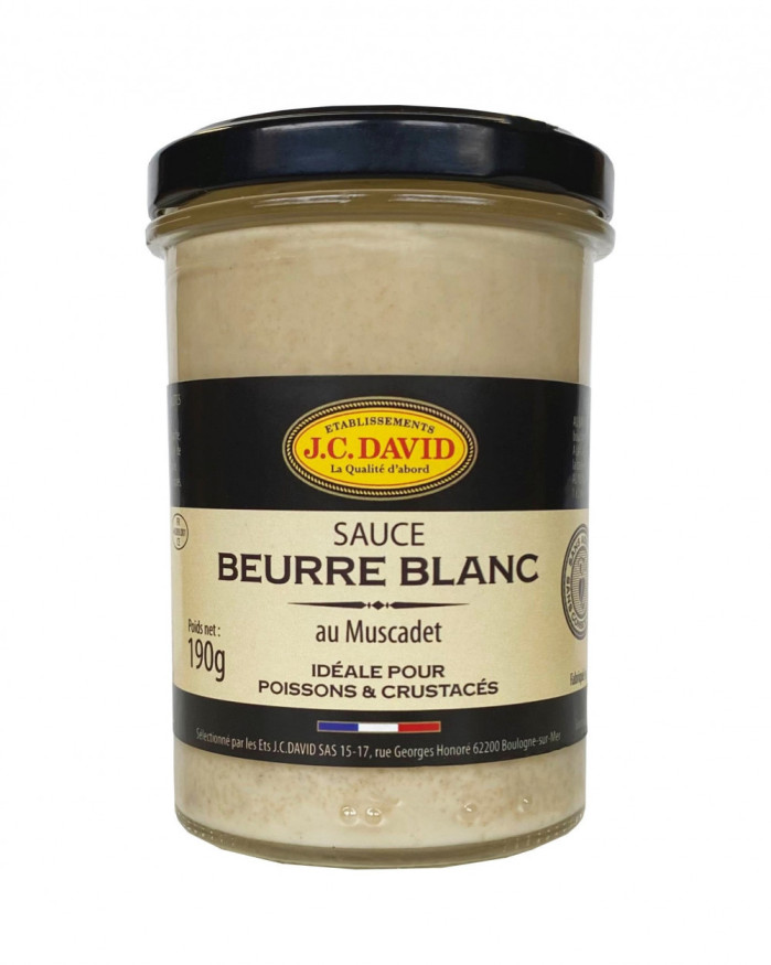 Sauce Beurre Blanc - JC DAVID - 190g