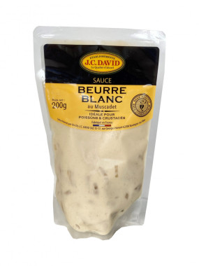 Sauce Beurre Blanc - JC DAVID - 200g