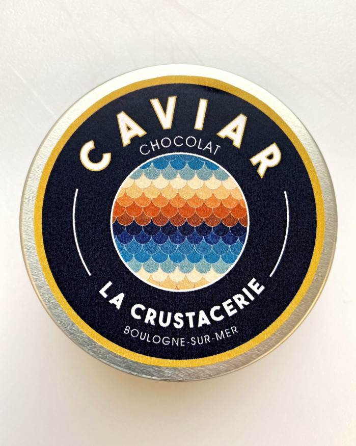 Perles de chocolat noir - Caviar - La Crustacerie