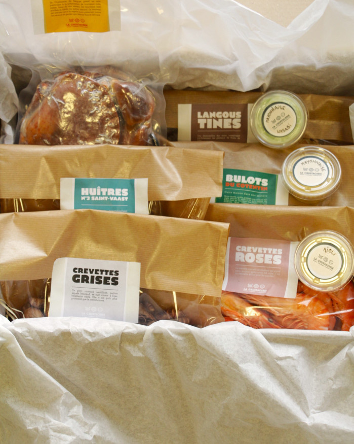 LE REDOUTABLE - Plateau de fruits de mer en kit (Tourteau) part