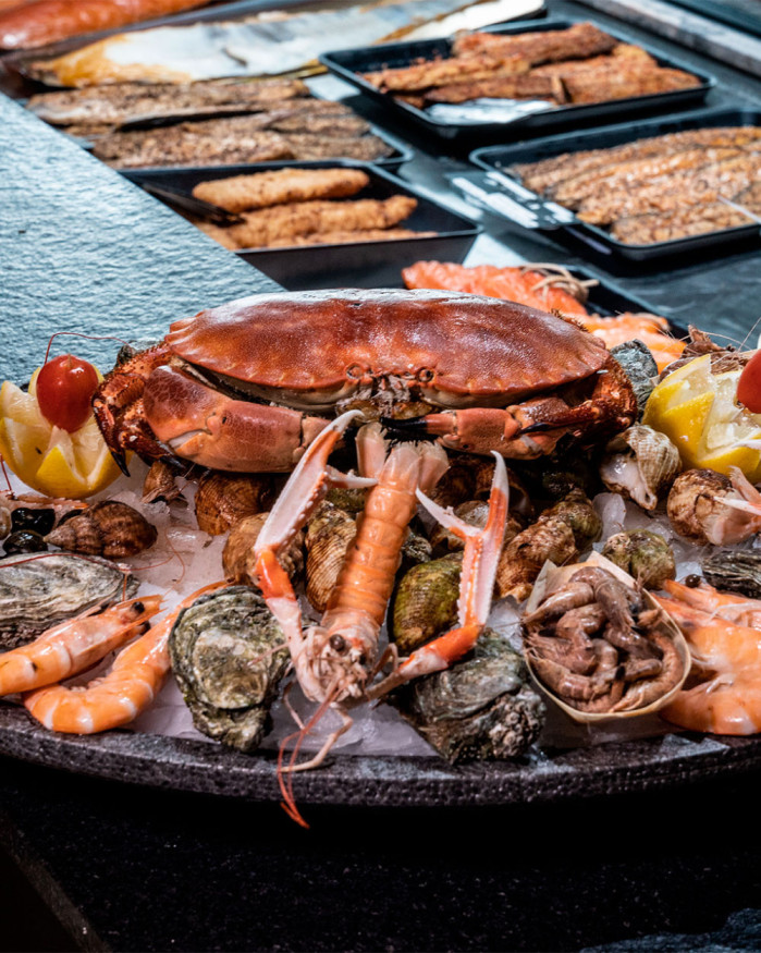 LE REDOUTABLE - Plateau de fruits de mer en kit (Tourteau) part