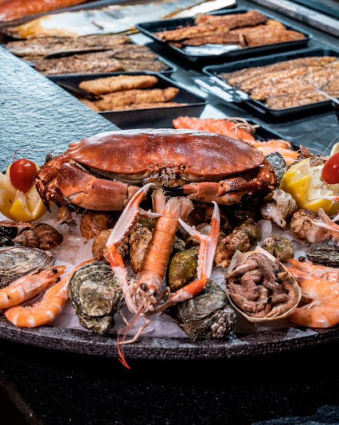 LE RUBIS - Plateau de fruits de mer (Pinces de Tourteaux)