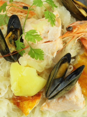 Choucroute de la mer - La part - La Crustacerie