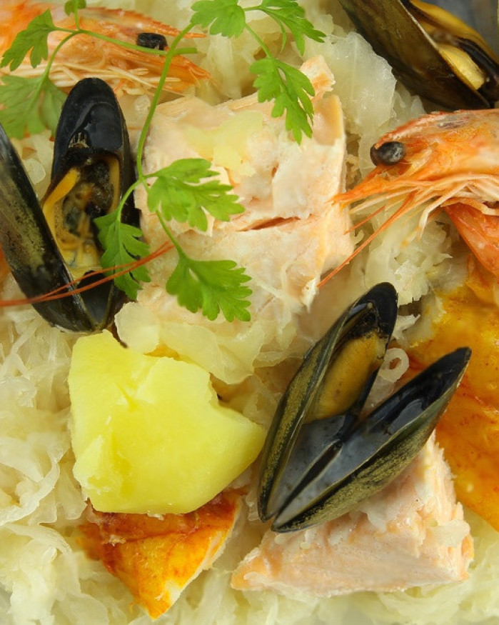 Choucroute de la mer - La part - La Crustacerie