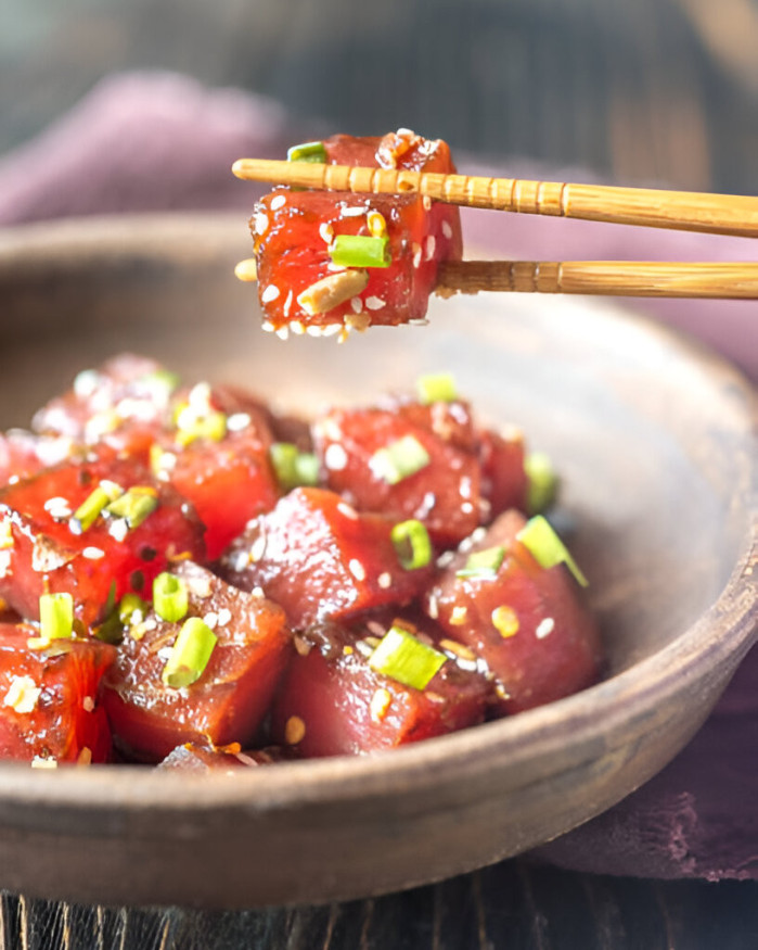 Thon Mariné façon Tataki - sous-vide environ 500g