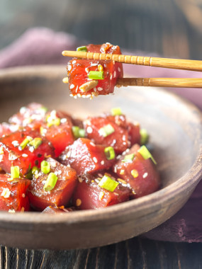 Thon Mariné façon Tataki - sous-vide environ 500g