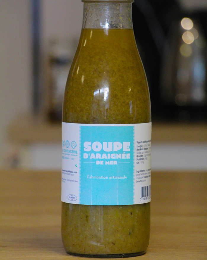 Soupe d'araignée de mer - 74cl - La Crustacerie