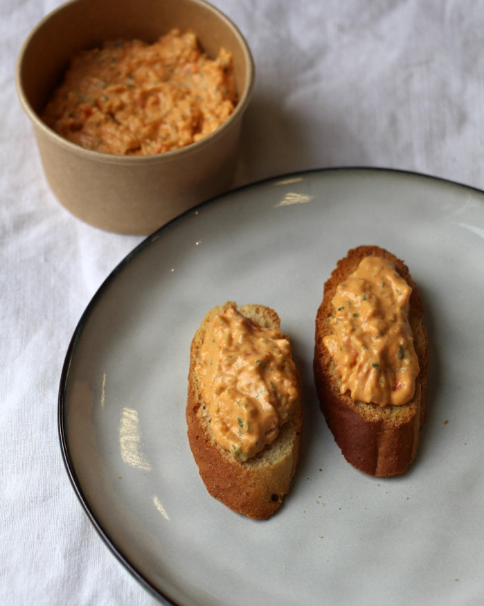 Salade de crevettes au curry rouge - 200g