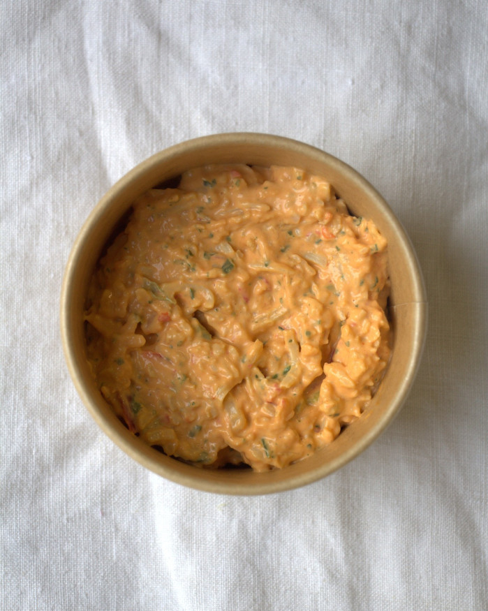 Salade de crevettes au curry rouge - 200g