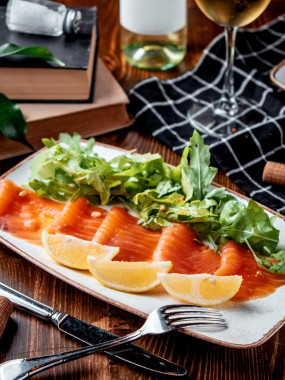 Bande de Saumon Fumé Pré-Tranché Entier - entre 700 et 800g