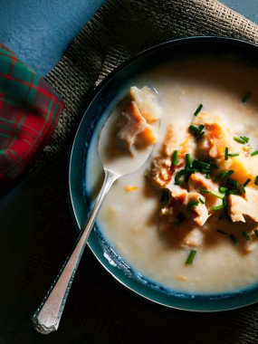 Cullen Skink – Soupe écossaise au haddock fumé