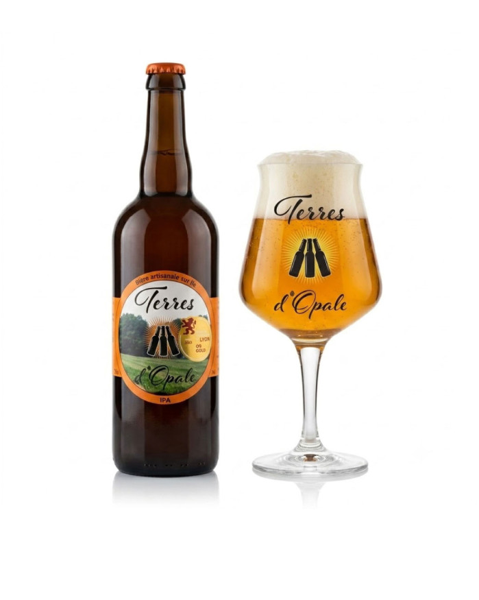 Bière IPA - 75cl - 7.2° Brasseurs TERRES D'OPALE