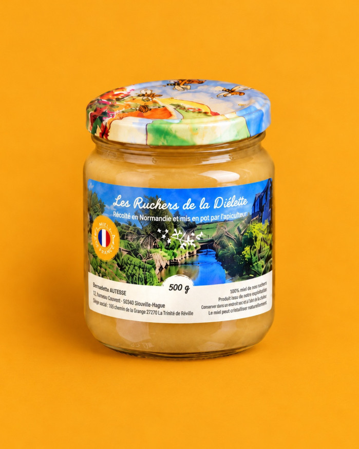 Miel de printemps - Les Ruchers de la Diélette - 500g