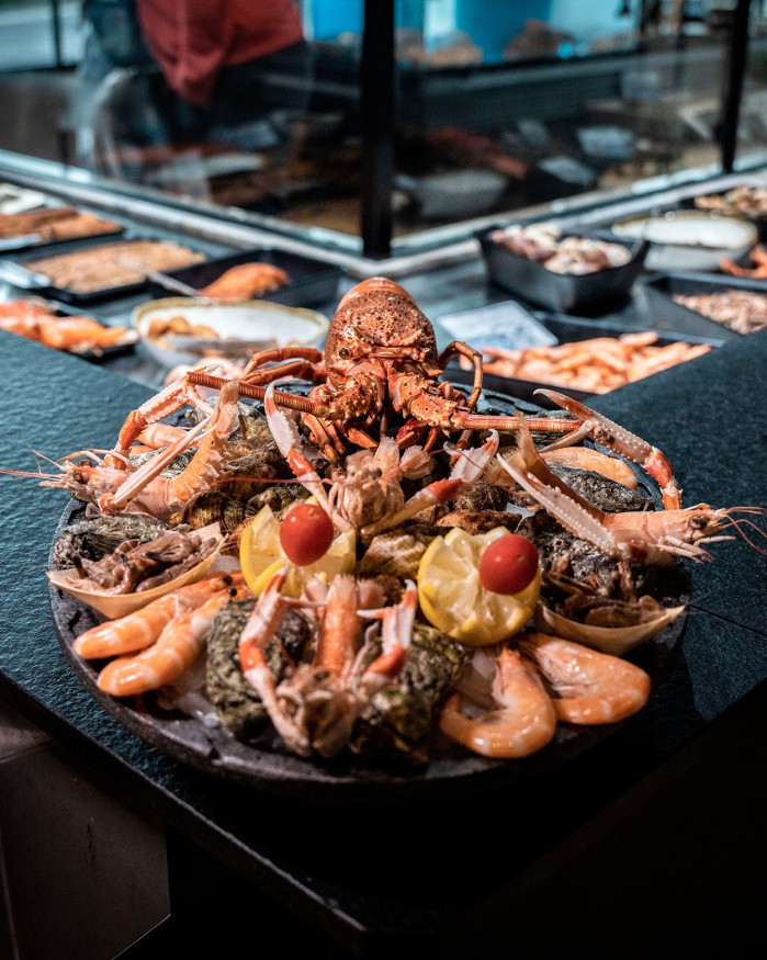 LE CASABIANCA - Plateau de fruits de mer (Langouste)
