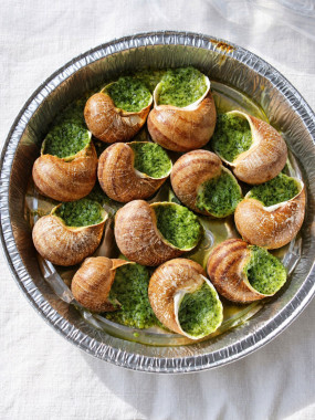12 escargots en coquille à la bourguignonne (frais)