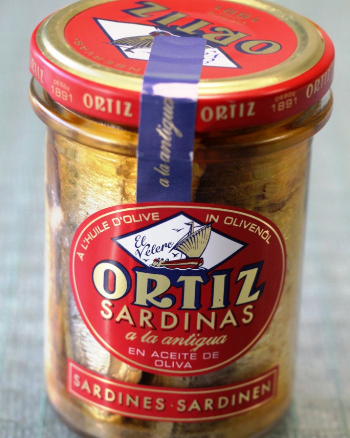 Sardines à l'ancienne à l'huile d'olive - ORTIZ