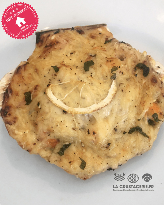 Coquille Saint Jacques Gratinée