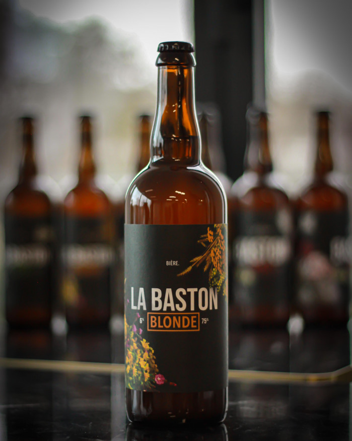 Bière blonde - BASTON - 75cl