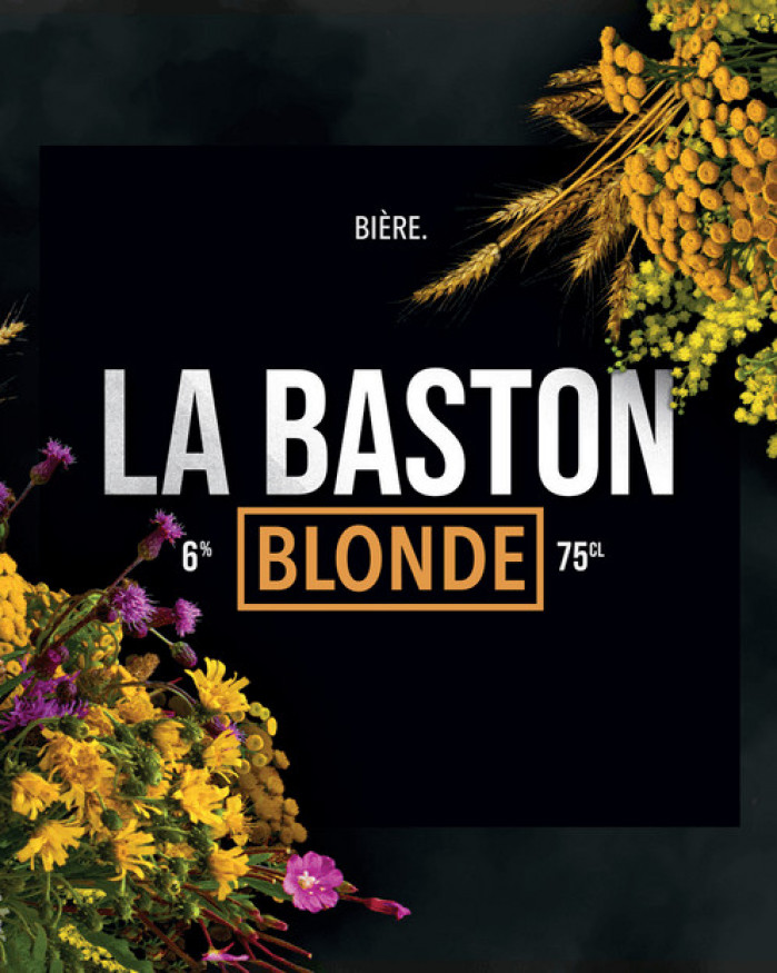 Bière blonde - BASTON - 75cl