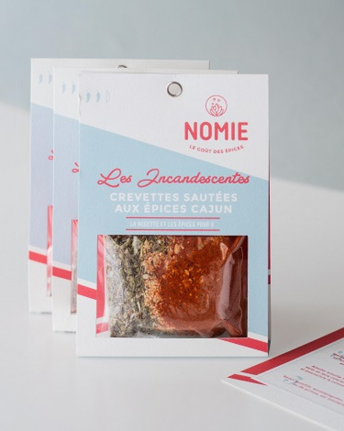 Épices - Les incandescantes - Crevettes sautées aux épices Cajun - 29G -